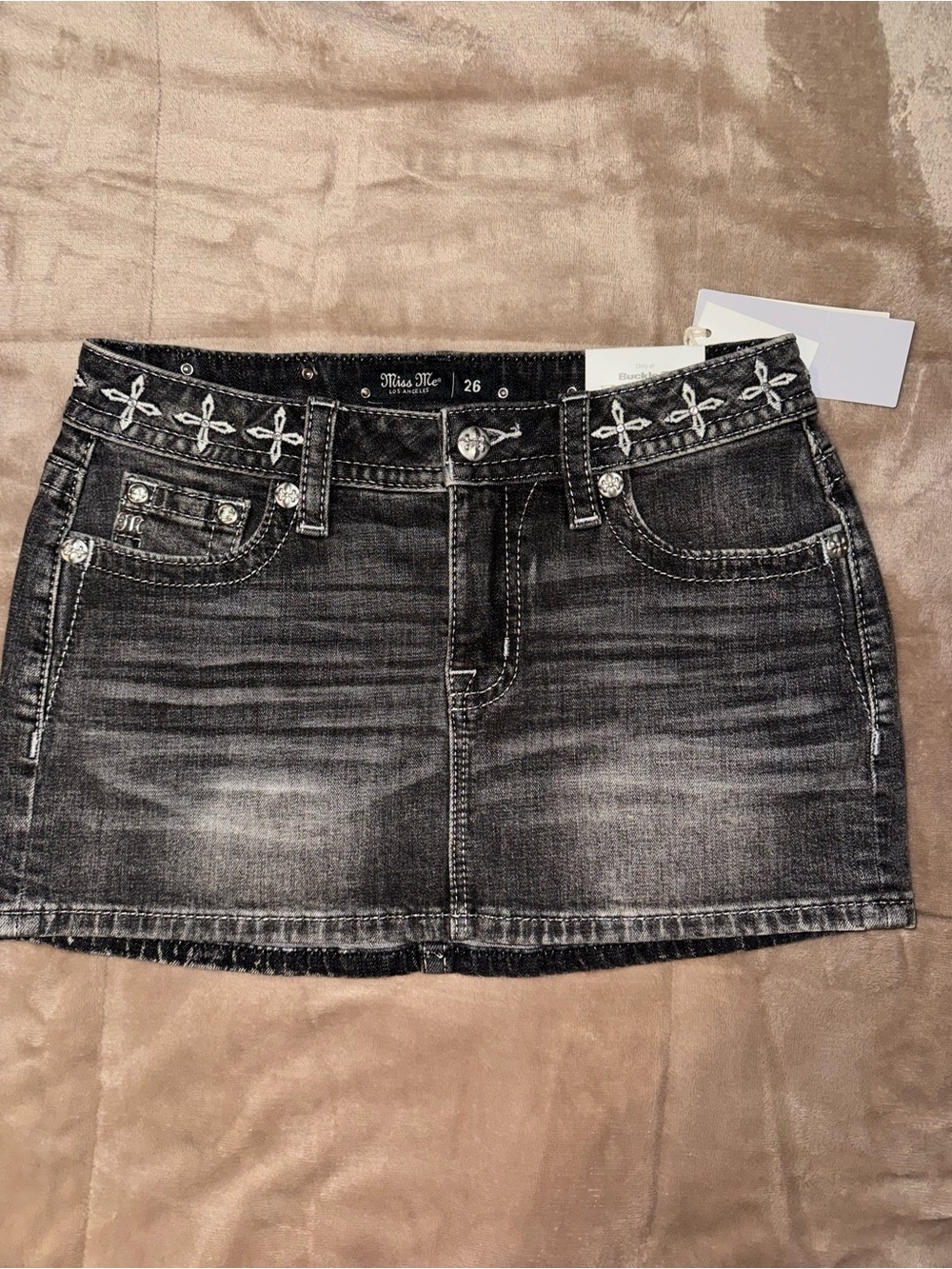 NWT Miss Me Mini Skirt Size 26